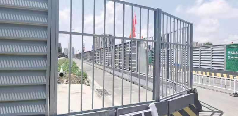 浮山装配式百叶钢构围挡（合肥市政围挡）